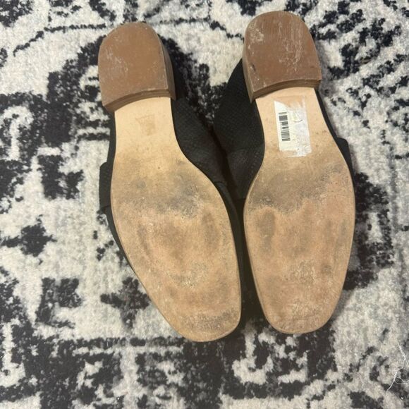 FREE PEOPLE AT EASE BLACK LOAFER MULES Size 41 - Picture 5 of 7